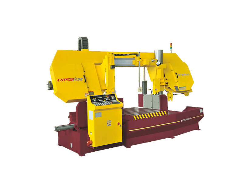 KT12080-HP卧式双柱多功能液压带锯床