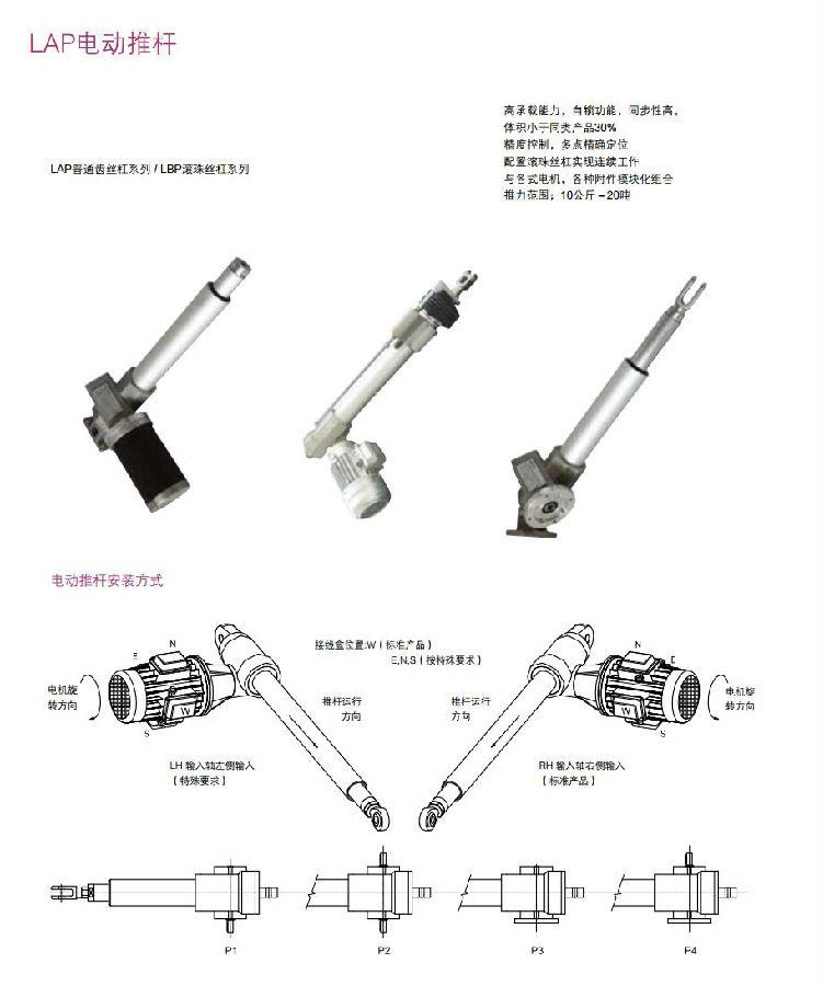 LAP电动推杆