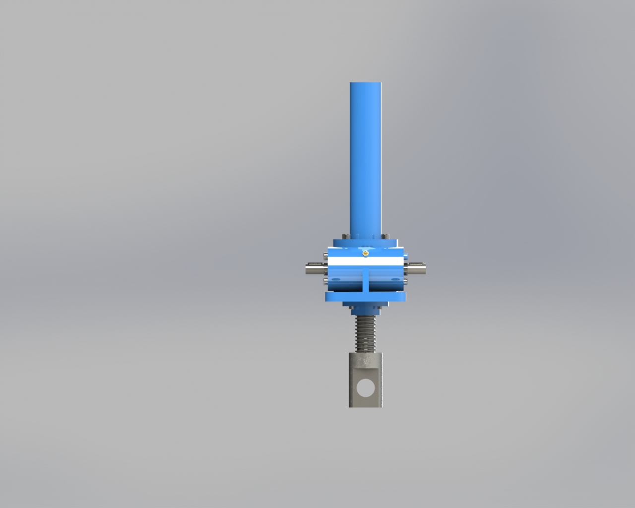 SWL丝杆升降机-SWL丝杆向下扁销型