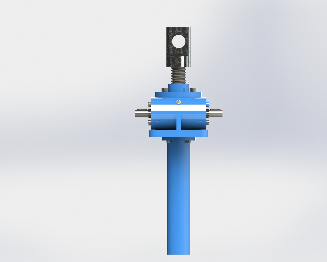 SWL丝杆升降机-SWL丝杆向上扁销型