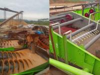 2广西梧州时产200吨时花岗岩洗选EPC线