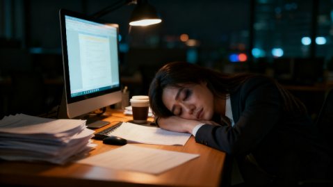 熬夜加班的年轻人 (1)