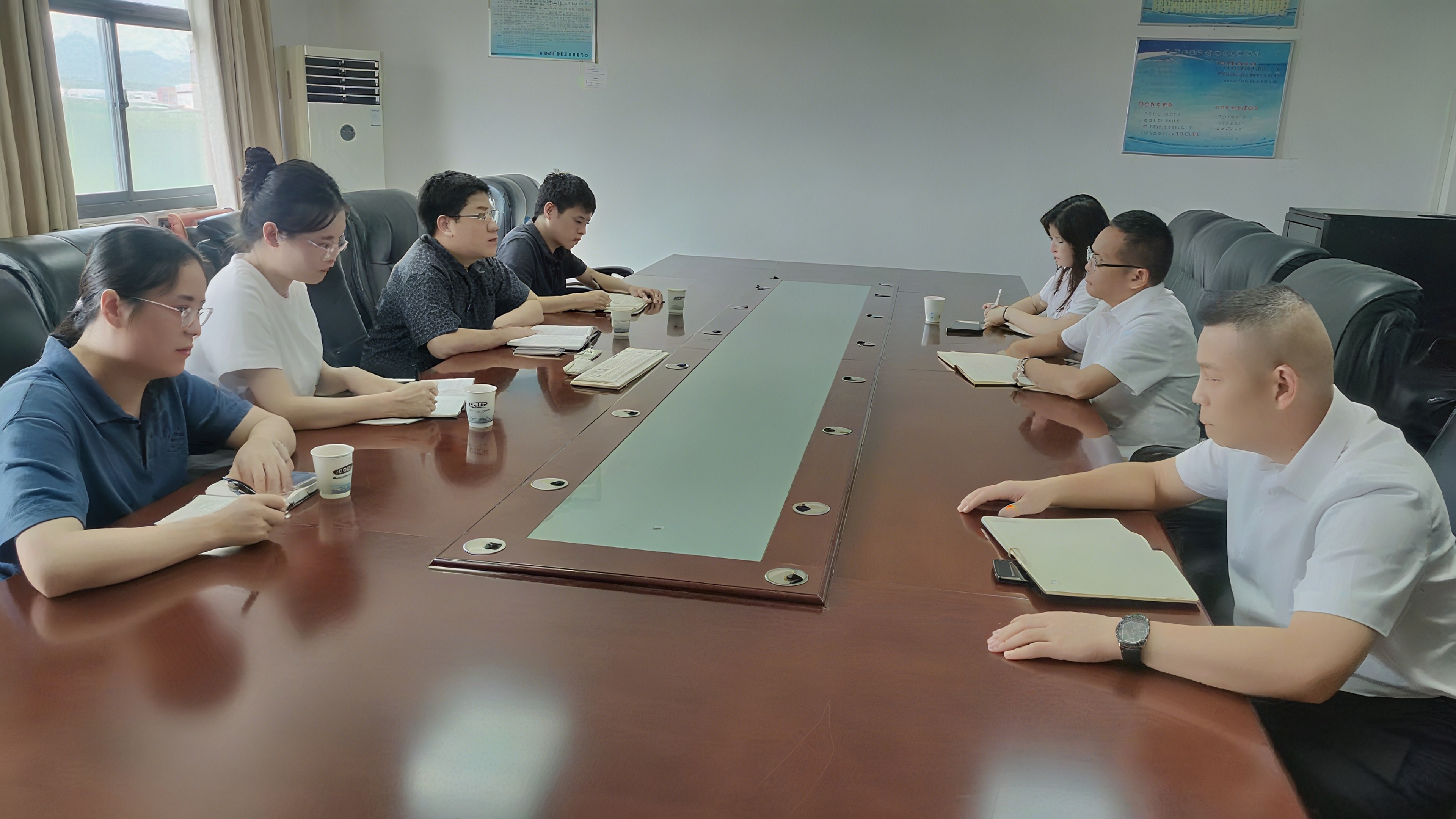 《精准问需助发展、政企协同暖人心》黄石市港口物流发展中心多部门调研我司