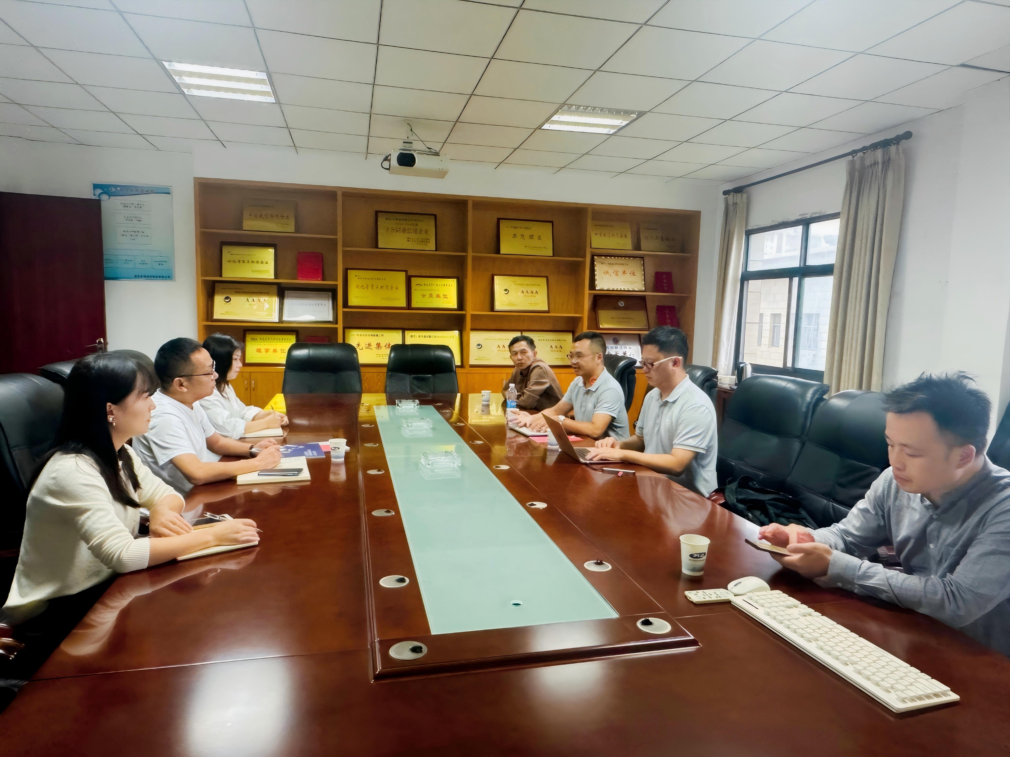       众合云科集团闫总一行莅临我司调研，共探物流行业人力资源优化新路径