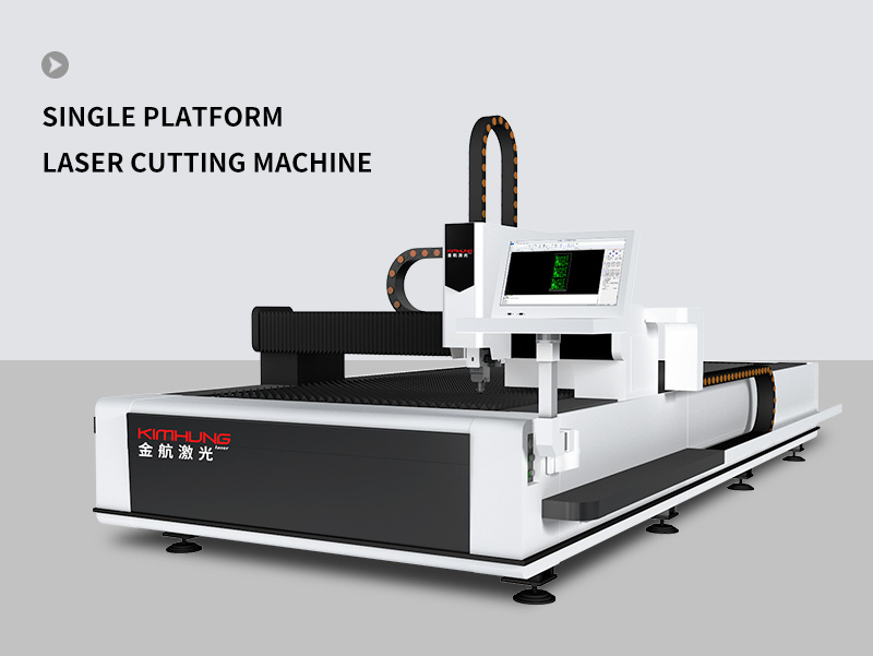 Single-platform laser cutting machine