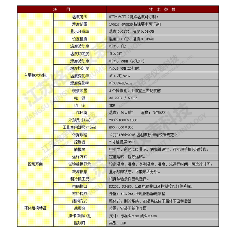 MY-TH02型温湿度检定箱温湿度表检定装置温湿度检定箱—江苏铭宇仪表科技有限公司-2