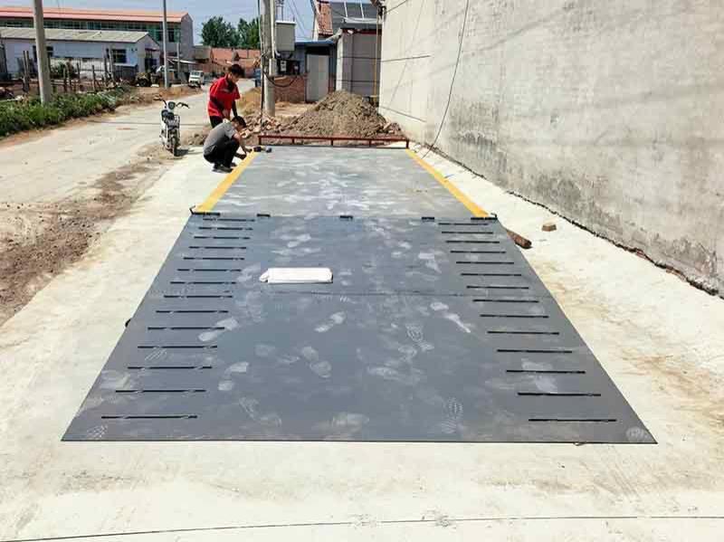 移动地磅单坡道-6-