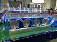 100T食用级牛油熬炼设备