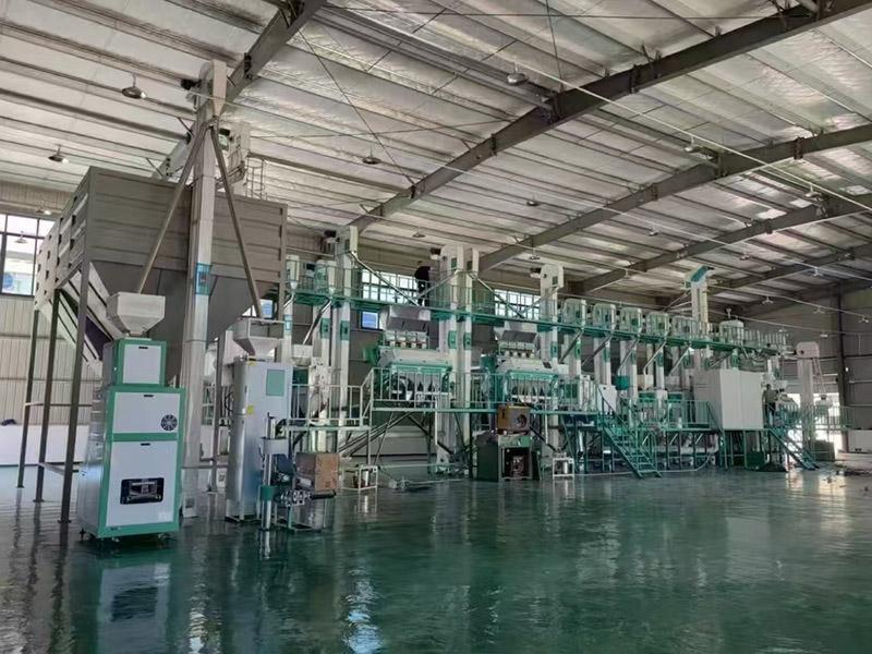 100吨水稻碾米成套设备