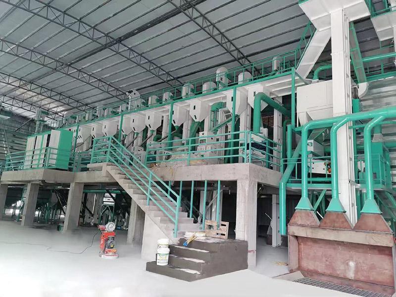 200吨碾米成套设备生产线