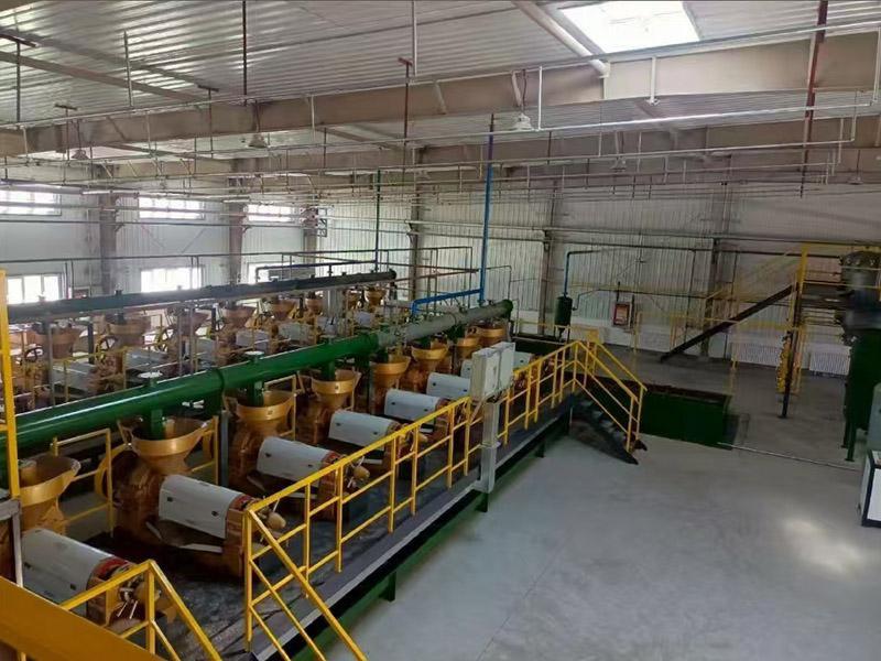 大型植物油压榨设备