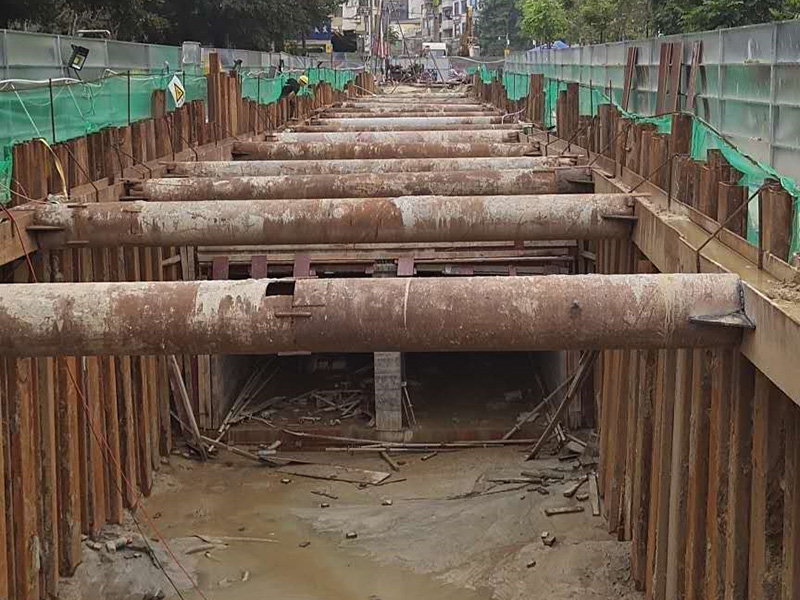 广州钢板桩箱涵施工-3