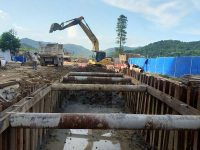 省十届运动会湛江场馆排水施工-3