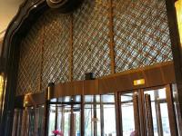 酒店大堂不锈钢屏风