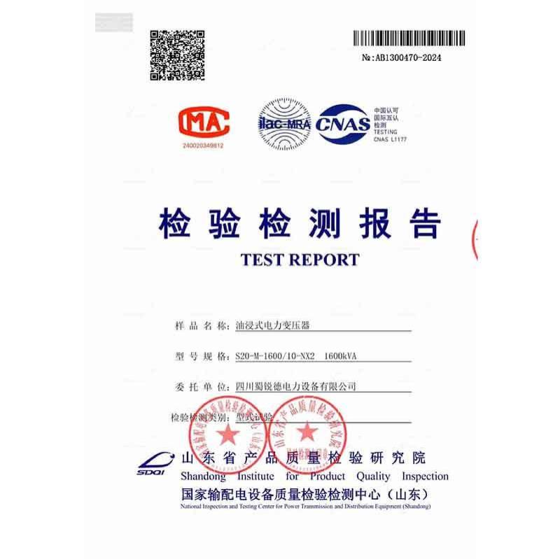 S20-1600型式试验报告