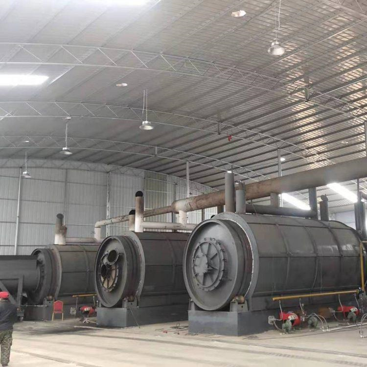 废旧轮胎立炉炼油设备-4