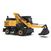 高速轮式挖掘机