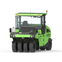 混动胶轮压路机