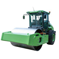 混动单钢轮压路机