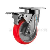 重型铁芯聚氨酯-PU万向轮-3-