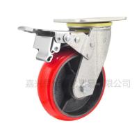 重型铁芯聚氨酯-PU万向轮-6-