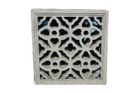 镂空四叶草砖雕