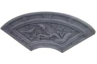 1350X530扇形花鸟