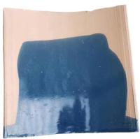 孔蓝色手工板瓦