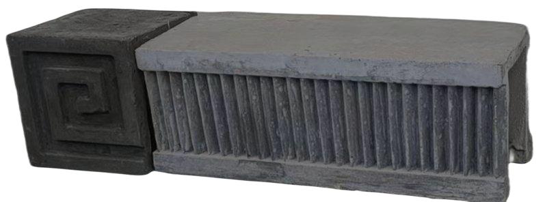 GRC甘蔗脊回纹封头