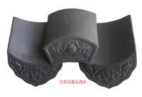 兰花方盖头滴水