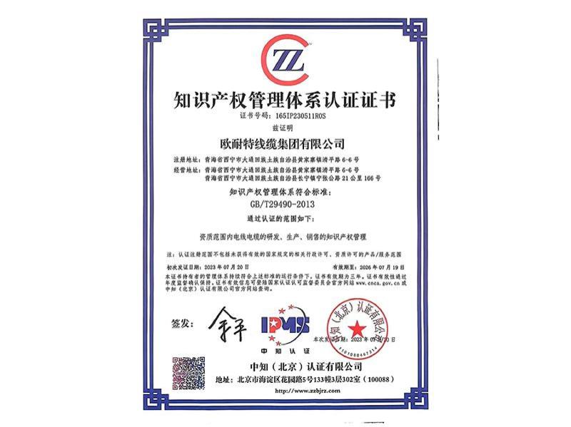 知识产权管理体系