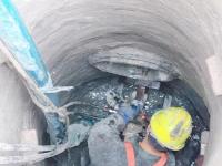 非开挖修复板结物清理、打水泥-3-