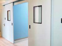 对开电动移门安装效果