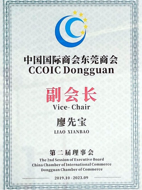 鹏通&中国国际商会东莞商会-副会长