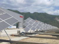 斜单轴跟踪支架系统-4