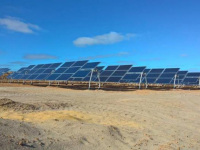 平单轴跟踪支架系统-1