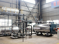 河南开封某铁渣烘干厂燃气导热油炉