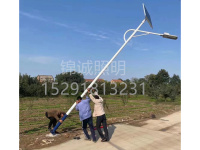 工程款6米太阳能路灯，汉中略阳县亮化工程