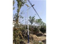 西安市周至县侯家村6米太阳能路灯亮化工程