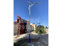 咸阳市永寿县常宁镇美丽乡村太阳能路灯亮化工程