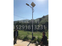 榆林市子州县三川镇乡村太阳能路灯亮化工程