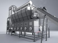 卧式沸腾床干燥机