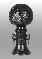 龙山黑陶香薰炉