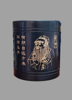 孔子像笔筒2