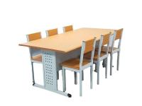 6人位阅览桌椅