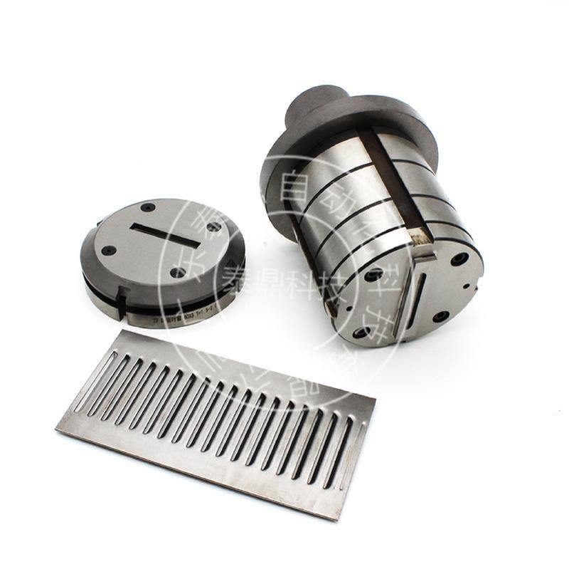 D工位百叶窗向上冲孔模具