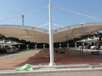 天津塘沽汽车停车棚