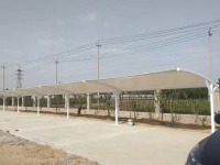 膜结构汽车停车棚-6