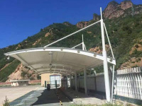 膜结构汽车停车棚-5