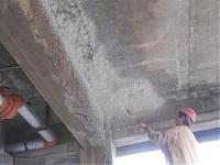 车库顶板无机纤维喷涂施工